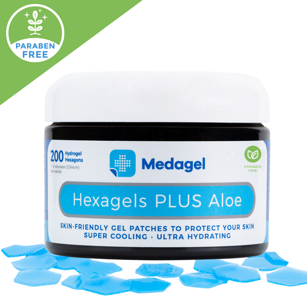 Paraben-Free Medagel Hexagels Plus Aloe Vera